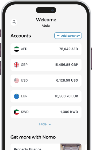 Multi-currency accounts